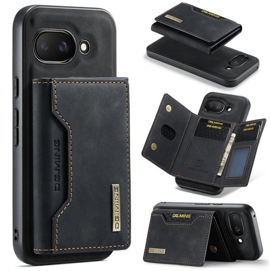 DG.MING M2 Series 3-Fold Multi Card Bag + Magnetic Phone Case, For Google Pixel 9a, For Google Pixel 9 Pro XL, For Google Pixel 9 / 9 Pro, For Google Pixel 8A