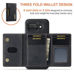 DG.MING M2 Series 3-Fold Multi Card Bag + Magnetic Phone Case, For Google Pixel 9a, For Google Pixel 9 Pro XL, For Google Pixel 9 / 9 Pro, For Google Pixel 8A