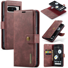 DG.MING Crazy Horse Texture Detachable Magnetic Leather Phone Case, For Google Pixel 9a, For Google Pixel 8A, For Google Pixel 8 Pro, For Google Pixel 8
