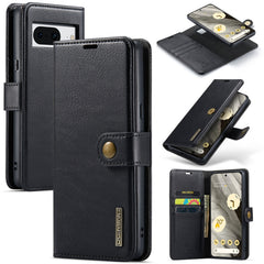 DG.MING Crazy Horse Texture Detachable Magnetic Leather Phone Case, For Google Pixel 9a, For Google Pixel 8A, For Google Pixel 8 Pro, For Google Pixel 8