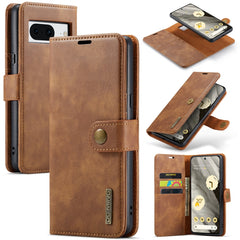 DG.MING Crazy Horse Texture Detachable Magnetic Leather Phone Case, For Google Pixel 9a, For Google Pixel 8A, For Google Pixel 8 Pro, For Google Pixel 8