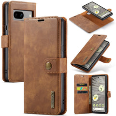 DG.MING Crazy Horse Texture Detachable Magnetic Leather Phone Case, For Google Pixel 9a, For Google Pixel 8A, For Google Pixel 8 Pro, For Google Pixel 8