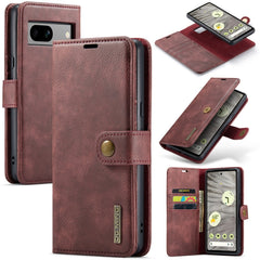 DG.MING Crazy Horse Texture Detachable Magnetic Leather Phone Case, For Google Pixel 9a, For Google Pixel 8A, For Google Pixel 8 Pro, For Google Pixel 8