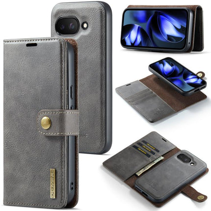 DG.MING Crazy Horse Texture Detachable Magnetic Leather Phone Case, For Google Pixel 9a, For Google Pixel 8A, For Google Pixel 8 Pro, For Google Pixel 8