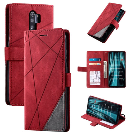 Skin Feel Splicing Horizontal Flip Leather Case with Holder & Card Slots & Wallet & Photo Frame, For iPhone SE 2022 / SE 2020 / 8 / 7, For Xiaomi Redmi Note 8, For Xiaomi Redmi Note 8 Pro