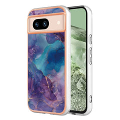 Electroplating Marble Dual-side IMD Phone Case, For Google Pixel 9 Pro XL, For Google Pixel 9 / 9 Pro, For Google Pixel 8a, For Google Pixel 8 Pro, For Google Pixel 8