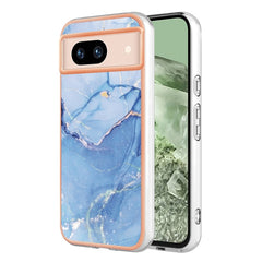 Electroplating Marble Dual-side IMD Phone Case, For Google Pixel 9 Pro XL, For Google Pixel 9 / 9 Pro, For Google Pixel 8a, For Google Pixel 8 Pro, For Google Pixel 8