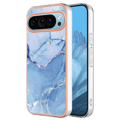 Electroplating Marble Dual-side IMD Phone Case, For Google Pixel 9 Pro XL, For Google Pixel 9 / 9 Pro, For Google Pixel 8a, For Google Pixel 8 Pro, For Google Pixel 8