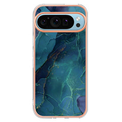 Electroplating Marble Dual-side IMD Phone Case, For Google Pixel 9 Pro XL, For Google Pixel 9 / 9 Pro, For Google Pixel 8a, For Google Pixel 8 Pro, For Google Pixel 8