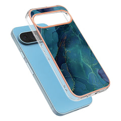 Electroplating Marble Dual-side IMD Phone Case, For Google Pixel 9 Pro XL, For Google Pixel 9 / 9 Pro, For Google Pixel 8a, For Google Pixel 8 Pro, For Google Pixel 8