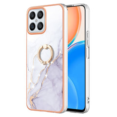 Electroplating Marble IMD TPU Phone Case with Ring Holder