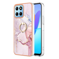 Electroplating Marble IMD TPU Phone Case with Ring Holder