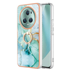 Electroplating Marble IMD TPU Phone Case with Ring Holder