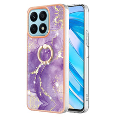 Electroplating Marble IMD TPU Phone Case with Ring Holder