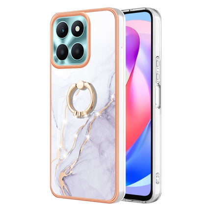 Electroplating Marble IMD TPU Phone Case with Ring Holder, For Honor X9b, For Honor X6a, For Honor 90 Lite 5G, For Honor 90 5G