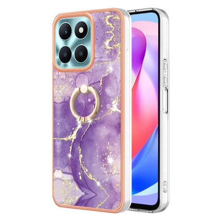 Electroplating Marble IMD TPU Phone Case with Ring Holder, For Honor X9b, For Honor X6a, For Honor 90 Lite 5G, For Honor 90 5G