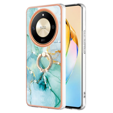 Electroplating Marble IMD TPU Phone Case with Ring Holder, For Honor X9b, For Honor X6a, For Honor 90 Lite 5G, For Honor 90 5G