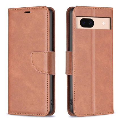 Lambskin Texture Pure Color Flip Leather Phone Case, For Google Pixel 10a, For Google Pixel 8a, For Google Pixel 8 Pro, For Google Pixel 8
