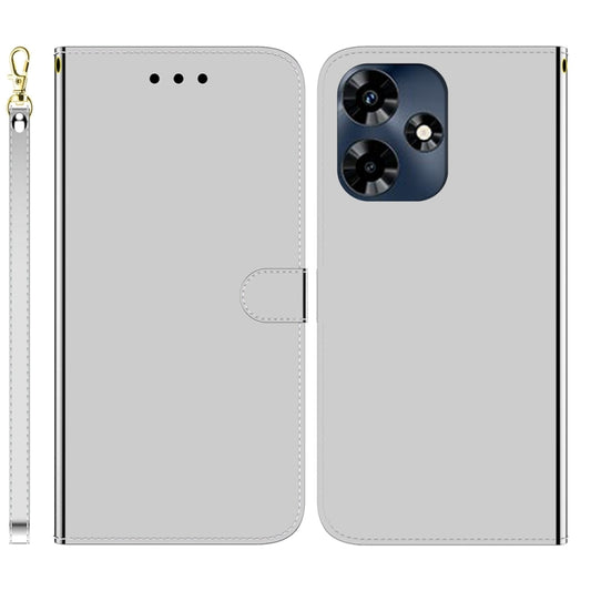Imitated Mirror Surface Leather Phone Case, For Infinix Hot 30