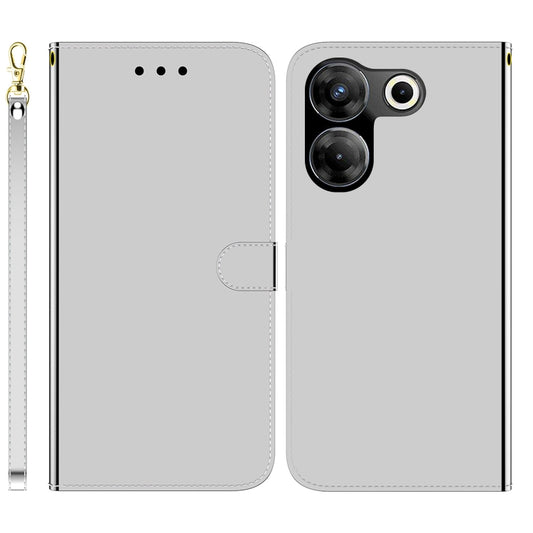 Imitated Mirror Surface Leather Phone Case, For Tecno Camon 20 Pro 5G, For Tecno Pova Neo 3, For Tecno Pova 5, For Tecno Camon 20 Premier 5G, For Tecno Spark 10 5G