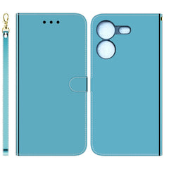 Imitated Mirror Surface Leather Phone Case, For Tecno Camon 20 Pro 5G, For Tecno Pova Neo 3, For Tecno Pova 5, For Tecno Camon 20 Premier 5G, For Tecno Spark 10 5G