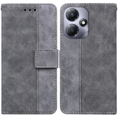 Geometric Embossed Leather Phone Case, For Infinix Hot 30 Play, For Infinix Hot 30i, For Infinix Hot 30, For Infinix Smart 7 African