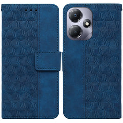 Geometric Embossed Leather Phone Case, For Infinix Hot 30 Play, For Infinix Hot 30i, For Infinix Hot 30, For Infinix Smart 7 African