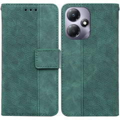 Geometric Embossed Leather Phone Case, For Infinix Hot 30 Play, For Infinix Hot 30i, For Infinix Hot 30, For Infinix Smart 7 African