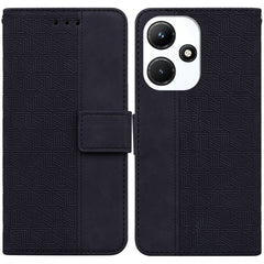 Geometric Embossed Leather Phone Case