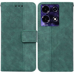 Geometric Embossed Leather Phone Case