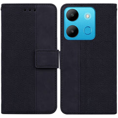 Geometric Embossed Leather Phone Case