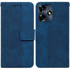 Geometric Embossed Leather Phone Case
