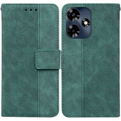 Geometric Embossed Leather Phone Case, For Infinix Hot 30 Play, For Infinix Hot 30i, For Infinix Hot 30, For Infinix Smart 7 African