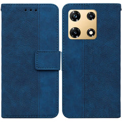 Geometric Embossed Leather Phone Case