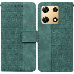 Geometric Embossed Leather Phone Case