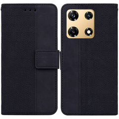 Geometric Embossed Leather Phone Case