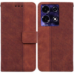 Geometric Embossed Leather Phone Case, For Infinix Smart 7 HD, For Infinix Note 30i, For Infinix Note 30 Pro, For Infinix Note 30, For Infinix Note 30 VIP