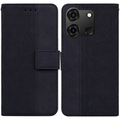 Geometric Embossed Leather Phone Case