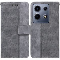 Geometric Embossed Leather Phone Case