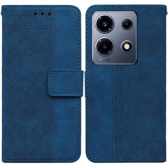 Geometric Embossed Leather Phone Case