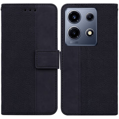 Geometric Embossed Leather Phone Case