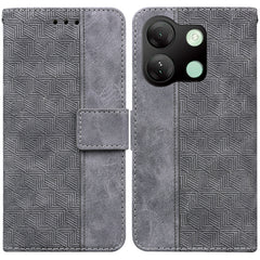 Geometric Embossed Leather Phone Case