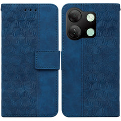 Geometric Embossed Leather Phone Case