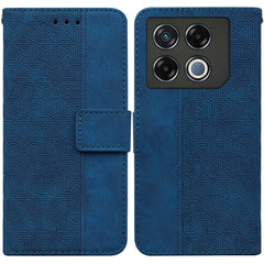 Geometric Embossed Leather Phone Case