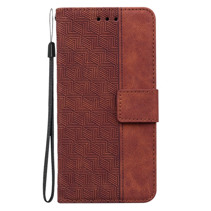 Geometric Embossed Leather Phone Case, For Infinix Note 40 4G, For Infinix Hot 40 / 40 Pro, For Infinix Smart 7 India / 7 Plus, For Infinix Smart 7 HD