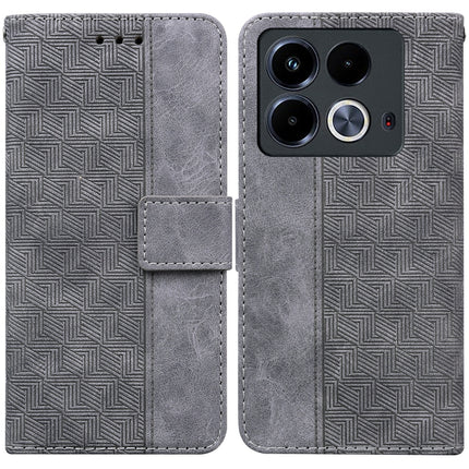 Geometric Embossed Leather Phone Case, For Infinix Note 40 4G, For Infinix Hot 40 / 40 Pro, For Infinix Smart 7 India / 7 Plus, For Infinix Smart 7 HD