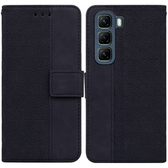 Geometric Embossed Leather Phone Case, For Infinix Hot 50i / Smart 9, For Infinix Hot 50 4G, For Infinix Hot 50 5G, For Infinix Note 40 5G, For Infinix GT 20 Pro