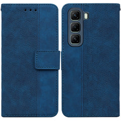 Geometric Embossed Leather Phone Case, For Infinix Hot 50i / Smart 9, For Infinix Hot 50 4G, For Infinix Hot 50 5G, For Infinix Note 40 5G, For Infinix GT 20 Pro