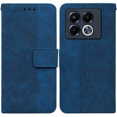 Geometric Embossed Leather Phone Case, For Infinix Hot 50i / Smart 9, For Infinix Hot 50 4G, For Infinix Hot 50 5G, For Infinix Note 40 5G, For Infinix GT 20 Pro