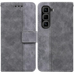 Geometric Embossed Leather Phone Case